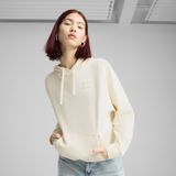 Puma - Felpa con Cappuccio Ess Elevated - Sweatshirt - Crème - Dames