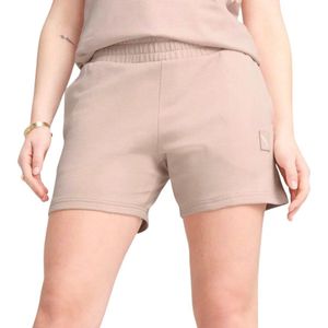 Puma - Select Ess Elevated - Korte Sportbroek - Zwart - Badstof - Regular Fit