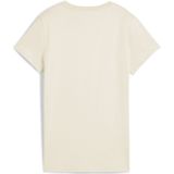 Puma - ESS ELEVATED - T-shirt - Crème Wit - Dames