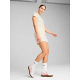Puma - ESS ELEVATED - T-shirt - Crème Wit - Dames