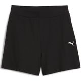 Puma - Essentials Elevated High-Rise Shorts - Zwart - 62% Gerecycled Polyester