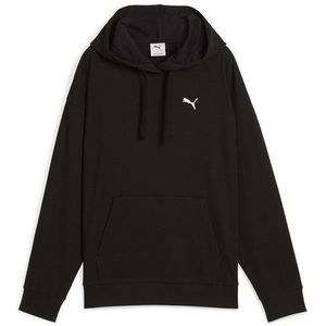 Puma - Essentials Elevated Comfort Hoodie - Zwart - Gerecycled Polyester, Katoen
