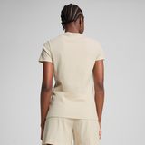 Puma - Essentials Elevated T-Shirt - Dames - Zwart - Gerecycled Polyester