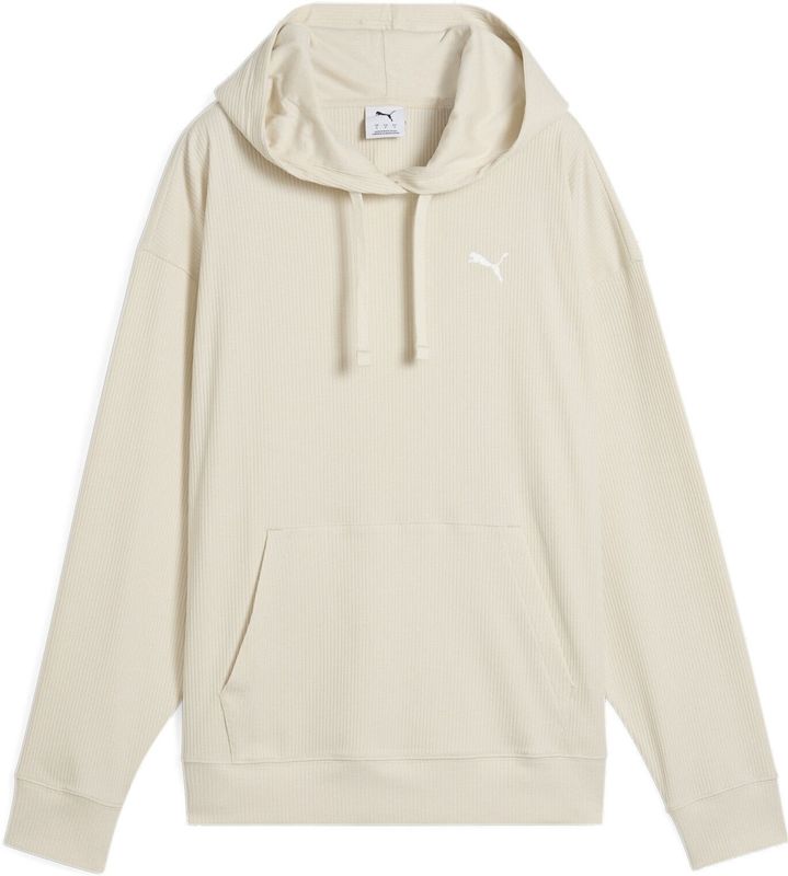 Puma - Essentials Elevated Comfort Hoodie - Zwart - Gerecycled Materiaal