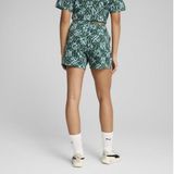 PUMA - ESS GRAPHIC - Korte Broek - Groen - Dames