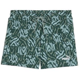 PUMA - ESS GRAPHIC - Korte Broek - Groen - Dames