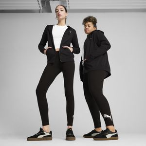 PUMA - Metallic Legging - Zilver - Elastisch - Nauwsluitende Pasvorm