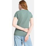 PUMA - Grafisch Borduursel T-shirt - Rood - Gerecycled Katoen