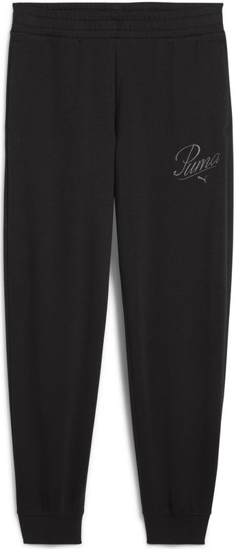 PUMA Sporthose "ESS SCRIPT Comfort Jogginghose Damen"