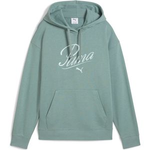 PUMA - Hoodie - Grijs - Sweatstof - Verstelbare Capuchon