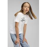 Puma - Ess Script - T-shirt - Roze - Katoen