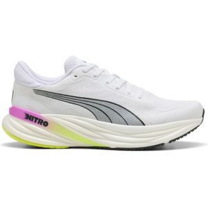 Puma Magnify NITRO 2 - PUMA Black-PUMA White-PUMA Silver | 8.5 für Herren, weiß, Gr. 42 EU / 8 UK