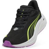 PUMA - Electrify NITRO? 4 - Hardloopschoenen - Zwart/Geel - Materiaal van Gerecyclede Materialen