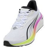 PUMA - Electrify NITRO 4 - Hardloopschoenen - Geel/Wit - Gerecycled Materiaal