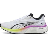 PUMA - Electrify NITRO 4 - Hardloopschoenen - Geel/Wit - Gerecycled Materiaal