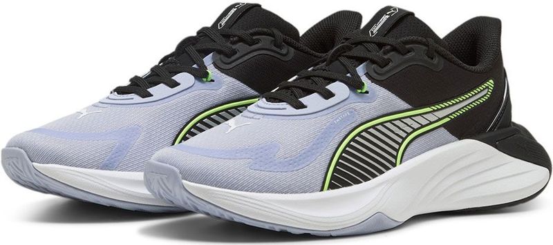 Puma - PWR Hybrid - Schoenen - Zwart - Textiel - Vetersluiting