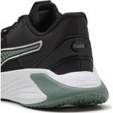 PUMA - Dynamische Sneakers - Zwart - Textiel - Vetersluiting