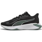 PUMA - Dynamische Sneakers - Zwart - Textiel - Vetersluiting