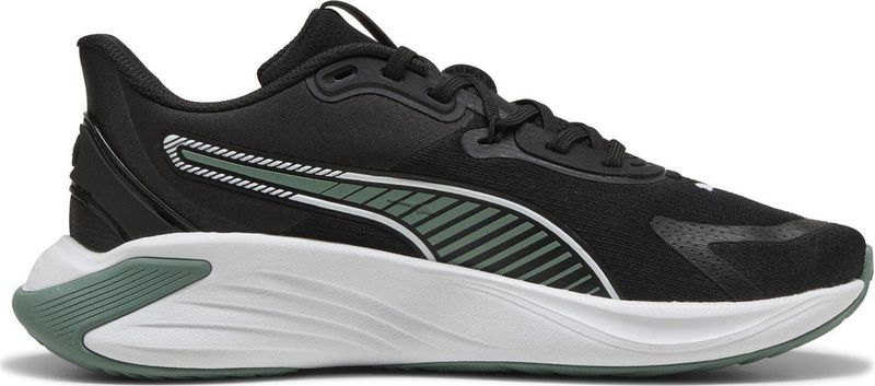 PUMA - Dynamische Sneakers - Zwart - Textiel - Vetersluiting