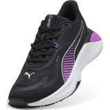 Puma Power Hybrid Hardloopschoenen Dames - Zwart - Paars - Wit