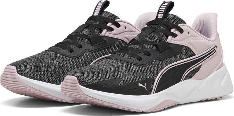 PUMA - Disperse XT 4 Knit - Cross Trainer - Zwart - Rose Mauve - Unisex
