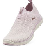 PUMA - Softride Remi - Hardloopschoenen - Roze/Wit/Goud - Bovenwerk van Stof