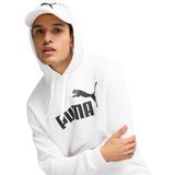 Puma - ESS BIG LOGO HOODIE FL - Hoodie - Wit