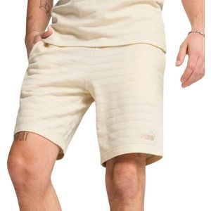 PUMA - ESS ELEVATED - Korte Herenbroek - Structuurpatroon - Katoenmix