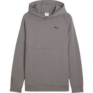 PUMA - Hoodie - Grijs - 20% Gerecycled Katoen - Normale Pasvorm