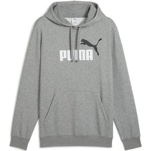 Puma - Essentials Logo Hoodie - Heren - Fleece - Zwart