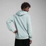 PUMA - No. 1 Logo Hoodie - Groen - Katoen - Voor Heren