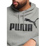 PUMA - Essentials No1 Logo Hoodie - Casual Hoodie - Grijs - Katoen/Polyester