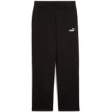 PUMA - Rechte Pijpen Broek - Zwart - Sweatstof - Comfortabele Pasvorm