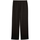PUMA - Rechte Pijpen Broek - Zwart - Sweatstof - Comfortabele Pasvorm