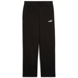 PUMA - Rechte Pijpen Broek - Zwart - Sweatstof - Comfortabele Pasvorm