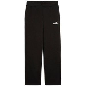 PUMA - Rechte Pijpen Broek - Zwart - Sweatstof - Comfortabele Pasvorm
