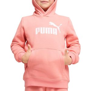 PUMA - Hoodie - Grijs - Fleece - Capuchon - Kangoeroezak