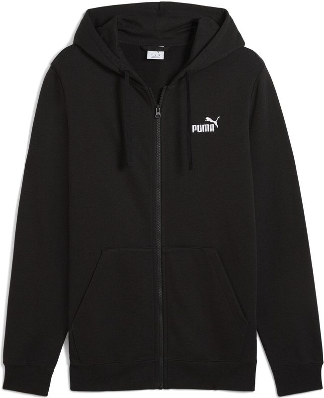PUMA - Essentials No. 1 - Hoodie - Zwart - Gemaakt van minstens 50% gerecyclede materialen