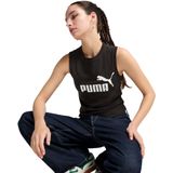 PUMA - Tanktop - Zwart - Single Jersey - Mouwloos