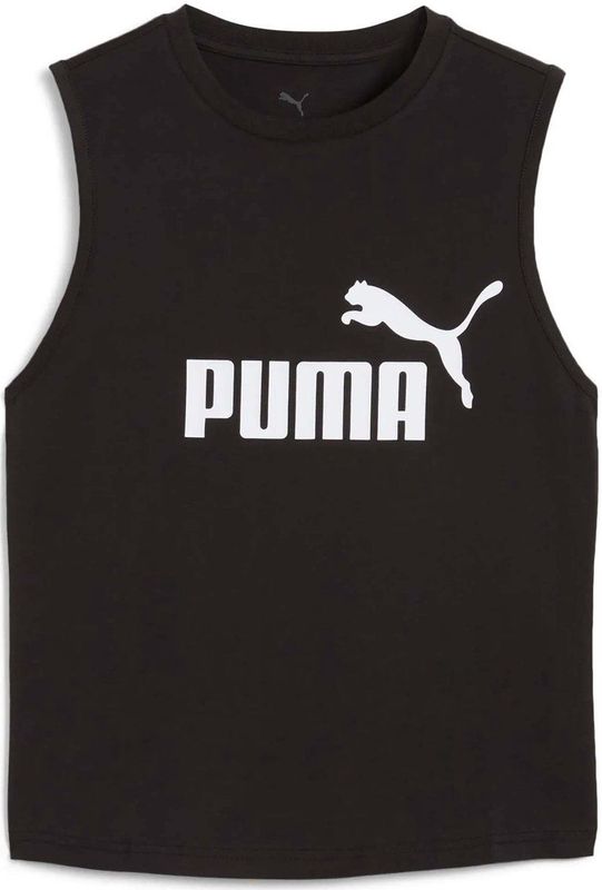 PUMA - Tanktop - Zwart - Single Jersey - Mouwloos