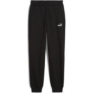 PUMA - Joggingbroek - Zwart - Fleece - Hoge Taille - Gerecycled Materiaal