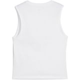 PUMA ESS No. 1 Logo slanke tanktop voor Dames, Wit, Maat XXS
