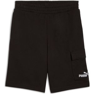 Puma - Ess No. 1 Logo - Cargo Shorts - Zwart - Lichtgewicht en Duurzaam