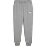 Puma - Essentials Logo - Joggingbroek - Zwart - 40% Katoen, 34% Gerecycled Polyester, 26% Gerecycled Katoen