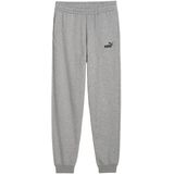 Puma - Ess Nº1 Logo - Trainingsbroek - Zwart - Fleece - Gerecycled Materiaal