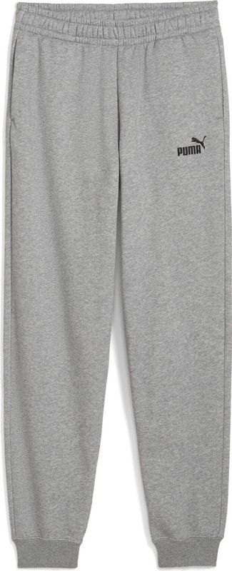 Puma - Ess Nº1 Logo - Trainingsbroek - Zwart - Fleece - Gerecycled Materiaal