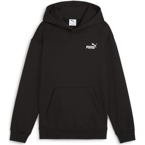 PUMA - Cat Logo Hoodie - Fleece - Zwart - Gerecycled Materiaal