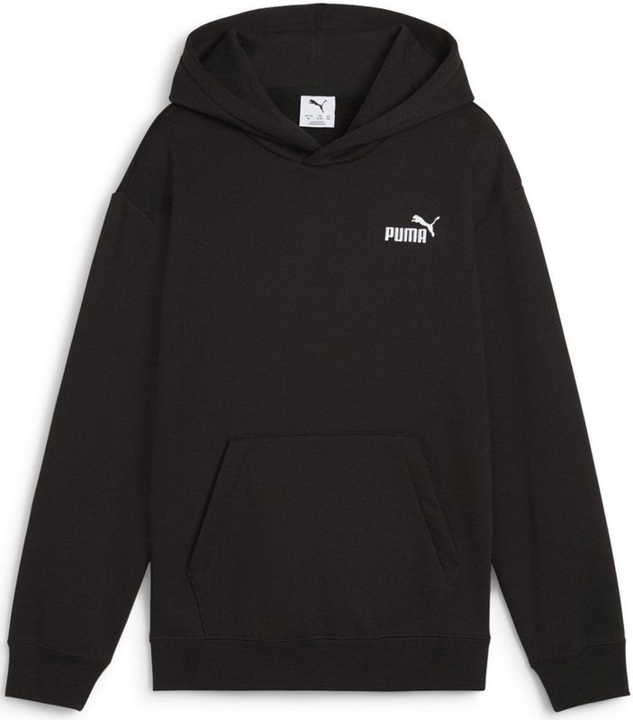 PUMA - Cat Logo Hoodie - Fleece - Zwart - Gerecycled Materiaal
