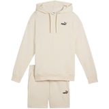 PUMA - Short Hooded Relaxed Sweat Suit - Dames Trainingspak - Alpine Snow