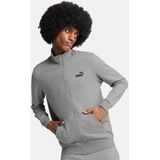 PUMA - No. 1-logo Trainingsjack - Grijs - Gerecycled Katoen - Normale Pasvorm